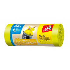 Worki do segregacji plastiku 35l 20szt