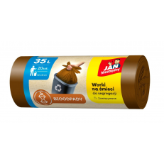 Worki do segregacji odpadów organicznych 35l 20szt