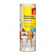 Ściereczki uniwersalne na rolce premium 40 szt