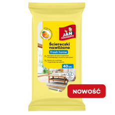 Uniwersalne ściereczki nawilżane Fresh Home 40 szt